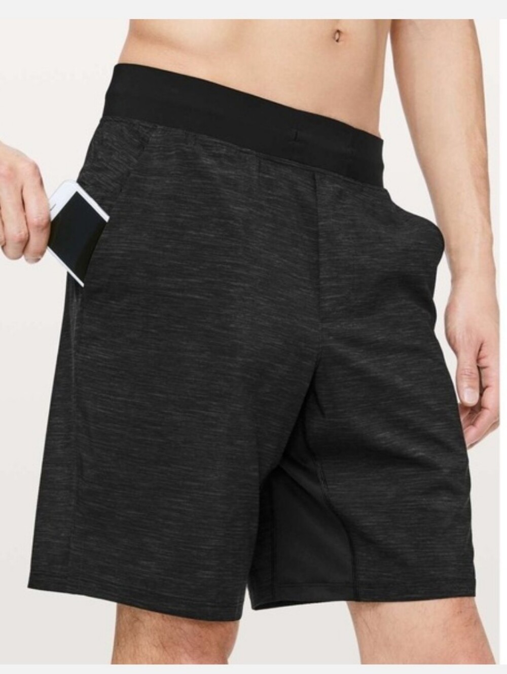 lululemon athletica Men's Charcoal Athletic Shorts